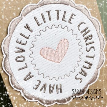 Stickdatei Have a little Christmas 10×10