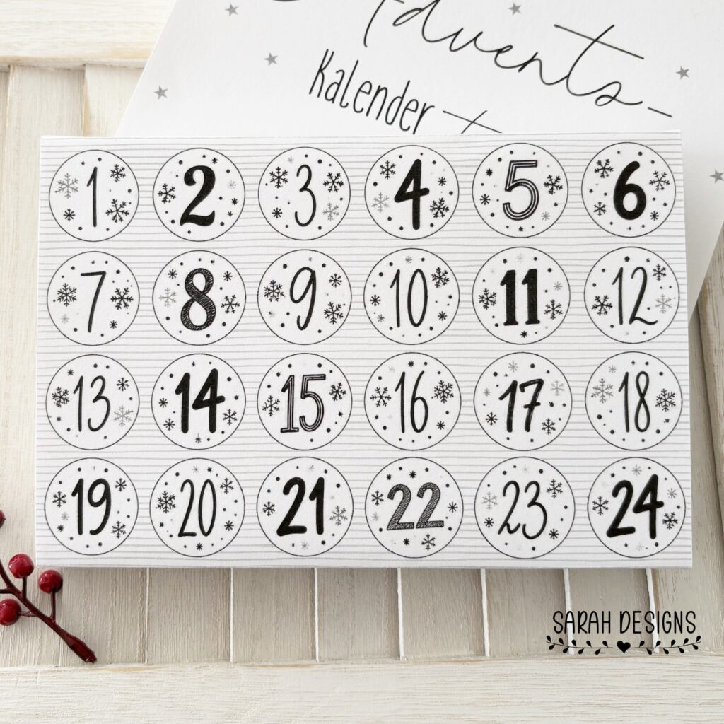Toffifee Adventskalender Zahlen